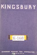 Kingsbury-Kingsbury Tapping & Drilling, 4 & 16, 5 & 17, Instructions Manual-16-17-4-5-02